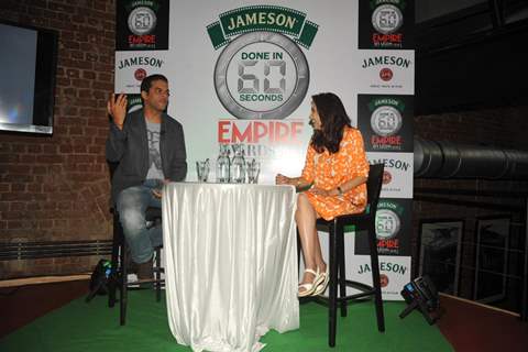 Vikramaditya & Anupama Chopra at Jameson Empire Awards 2014 launch