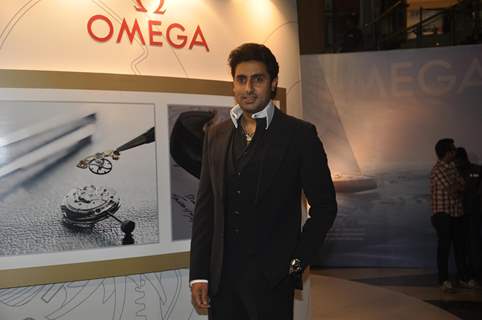 Abhishek Bachchan Launches New Range of Omega Watches