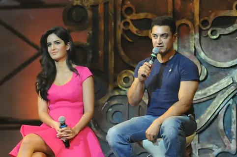 Aamir Khan and Katrina Kaif Unveil 'Dhoom Machale Dhoom' Song