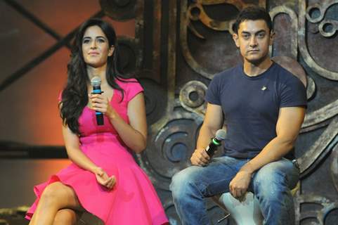 Aamir Khan and Katrina Kaif Unveil 'Dhoom Machale Dhoom' Song