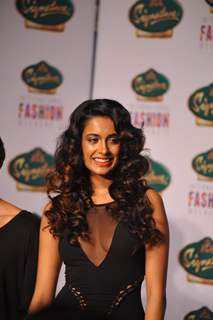 Sarah Jane Dias showstopper at the Signature International Fashion Week in Mumbai