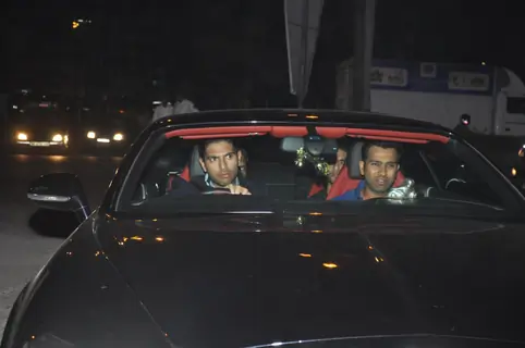 Yukraj Singh was seen at Sachin Tendulkar's Grand Party