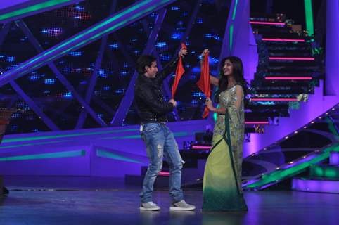 Saif and Shilpa do the 'Rumal Aapka' step on Nach Baliye 6