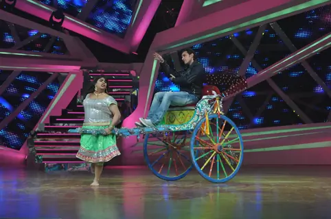 Kiku pulls Saif on a cart with ease on Nach Baliye 6