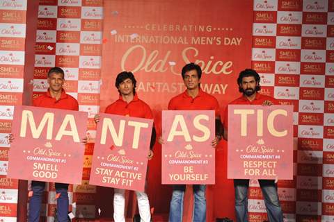 The &quot;Mantastic&quot; men at the Launch of the Old Spice deodorant