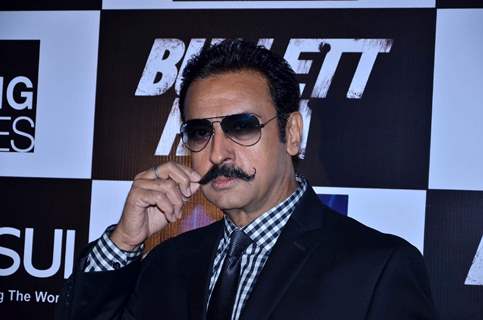 Gulshan Grover was at the Music Launch of 'Bullet Raja'