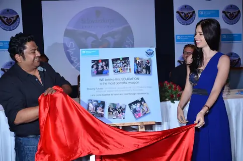 Kalki Koechlin at the announcement of Schwarzkopf Professional’s Shaping Futures initiative in Mumbai