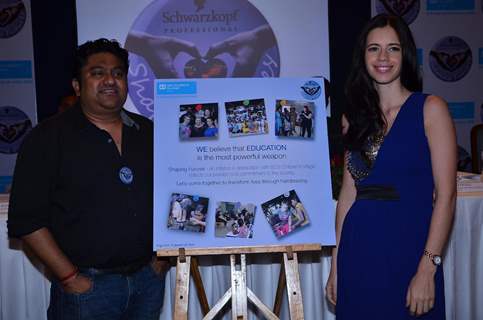 Kalki Koechlin at the announcement of Schwarzkopf Professional’s Shaping Futures initiative in Mumbai