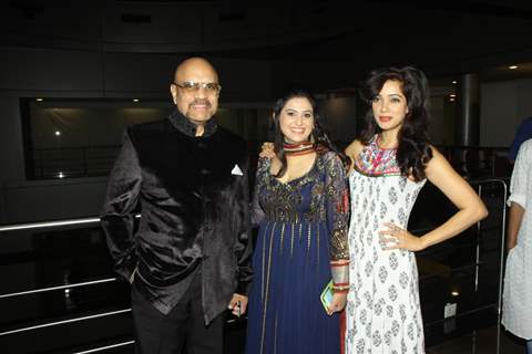 Celebs walk the ramp at the Peace Walk ramp show by designer Rajat Tangri at Welingkar College in Mumbai