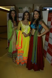 Celebs walk the ramp at the Peace Walk ramp show by designer Rajat Tangri at Welingkar College in Mumbai