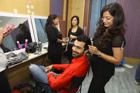 Celebs walk the ramp at the Peace Walk ramp show by designer Rajat Tangri at Welingkar College in Mumbai