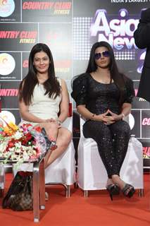 Payal and Rakhi at the event where Country Club announces New Year Bash 2014