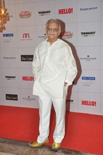 Gulzar was seen at the Hello Hall Of Fame Awards 2013