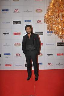 The King Khan at the Hello Hall Of Fame Awards 2013