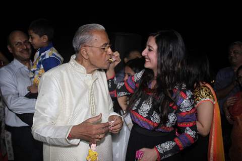 Amy Billimoria hosted a surprise party for her father's 70th Birthday