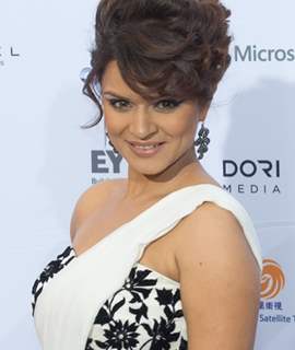 Aashka Goradia At The 41st International Emmy Awards