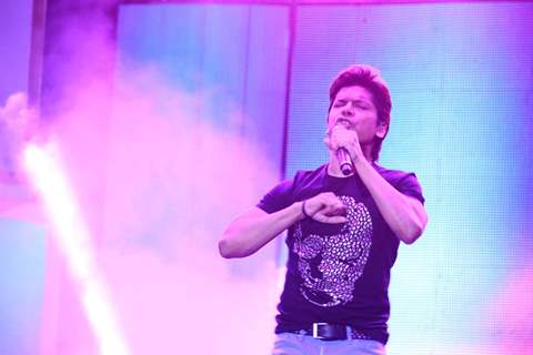 Shaan performs at Bollywood Electro Music Festival