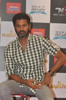 Prabhu Dheva was seen promoting R...Rajkumar