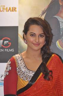 Sonakshi Sinha during R...Rajkumar promotions