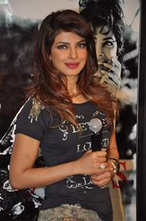 Priyanka Chopra at the Guess advertising holiday campaign event