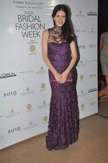 Kalki was at Aamby Valley India Bridal Fashion Week 2013