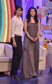 Kajol and Priyanka at the NDTV's Our Girls Our Pride event