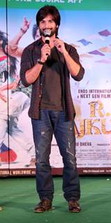 Shahid Kapoor at the Promotion of the R.... Rajkumar