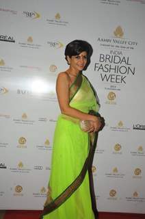 Mandira Bedi at the Aamby Valley India Bridal Fashion Week - Day 5