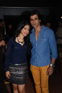 Addite and Rohit Bakshi at the Anniversary Party