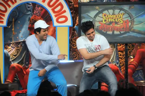 Krushna and Adhyayan perform on Comedy Circus Ke Mahabali