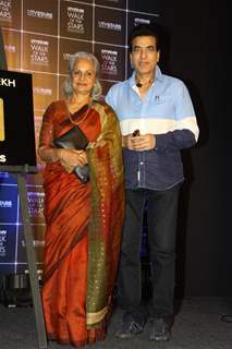 Waheeda Rehman and Jeetendra at the UTV Stars event event