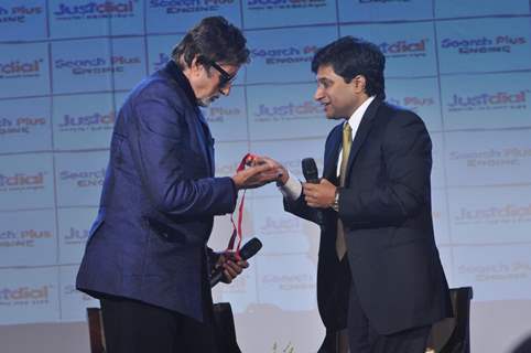 Amitabh Bachchan at the Launch of Justdial search plus engine