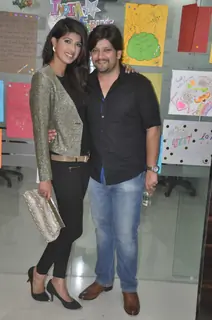 Aishwariya Sakhuja and Rohit Nag were seen at India-Forums.com 10th Anniversary Party