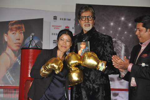 Amitabh Bachchan at Launch of the biography of boxer Mary Kom