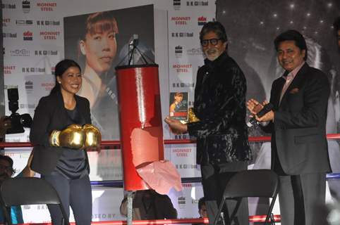 Amitabh Bachchan at Launch of the biography of boxer Mary Kom