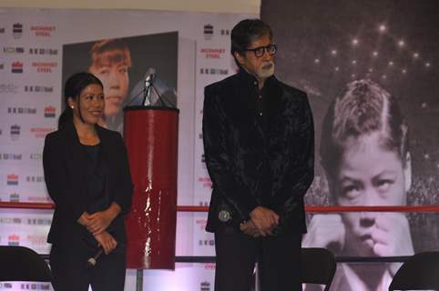 Amitabh Bachchan at Launch of the biography of boxer Mary Kom