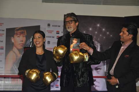 Amitabh Bachchan at Launch of the biography of boxer Mary Kom