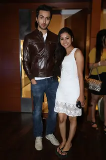 Vibhav Roy and Sana Amin Sheikh at India-Forums.com's 10th Anniversary Party