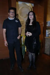 Asit Modi and Disha Wakhani at India-Forums.com 10th Anniversary Party