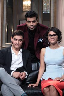 Aamir Khan and Kiran Rao on Koffee With Karan Season 4