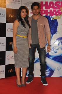 Parineeti and Sidharth at the First Look of 'Hasee Toh Phasee'