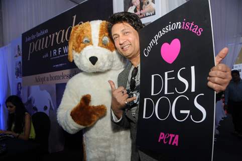 Heartless team support PETA India Resort Fashion Week 2013