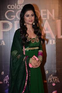 Shefali Sharma was at the COLORS Golden Petal Awards 2013