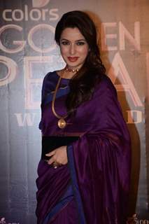 Tisca Chopra was seen at the COLORS Golden Petal Awards 2013