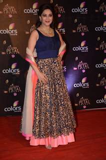 Madhuri was at the COLORS Golden Petal Awards 2013