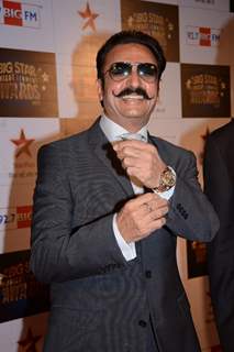 Gulshan Grover was seen at the 4th BIG Star Entertainment Awards