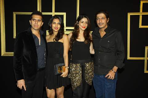 Ritesh Sidhwani and Chunky Pandey were seen at Deepika Padukone's party