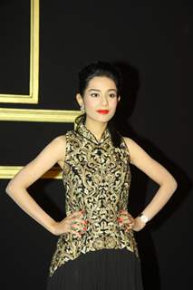 Amrita Rao was seen at Deepika Padukone's party