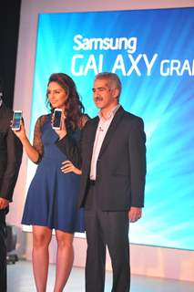 Huma Qureshi at the Launch of the New Samsung 'GALAXY Smartphone'