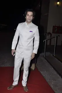 Aamir Ali at Amna Shariff's Wedding Reception